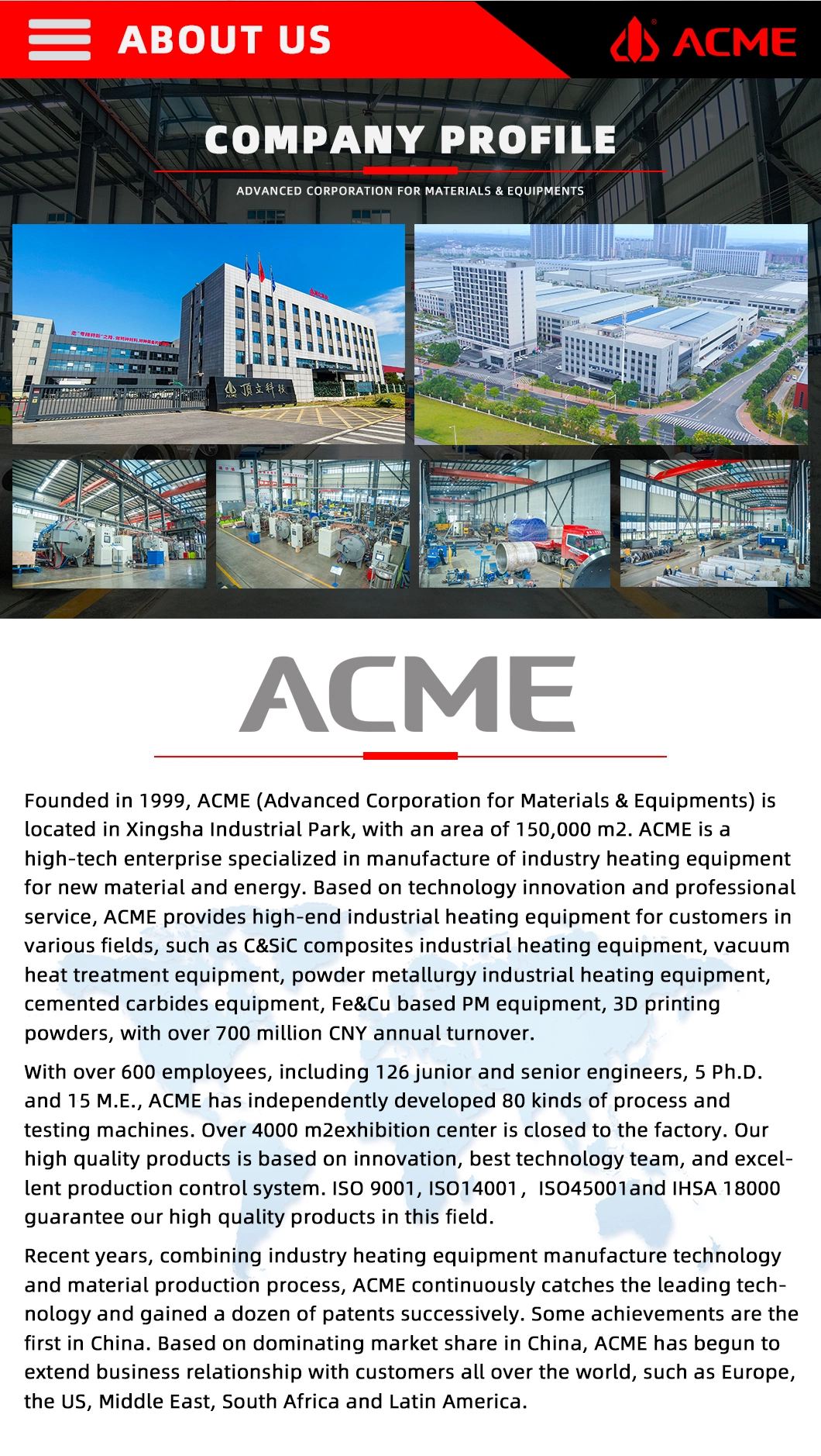 Acme Vacuum Oil Quenching Furnace, Vacuum Oil Quench and Gas Cooling Furnace, Vacuum Oven, Vacuum Furnace Factory, Oil Hardening Furnace